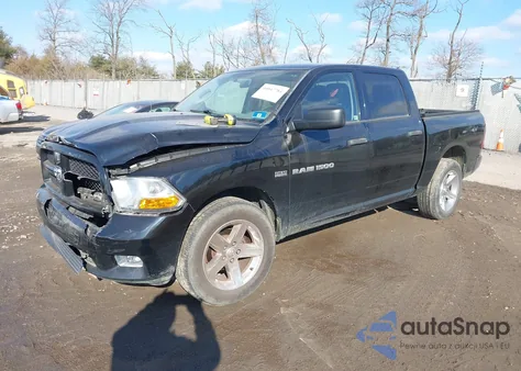 2012 Ram 1500 St из США, поврежденный, VIN 1C6RD7KT2CS263344